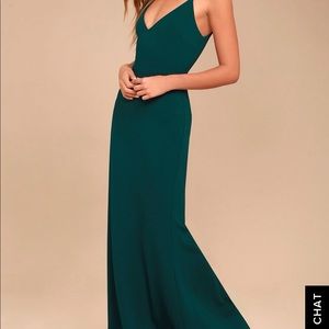 Forest Green Maxi Dress
